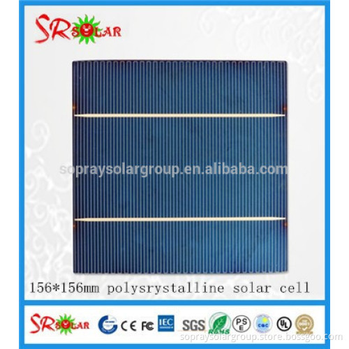 156*156mm solar wafers/ solar cell,4.3-4.7W poly cell